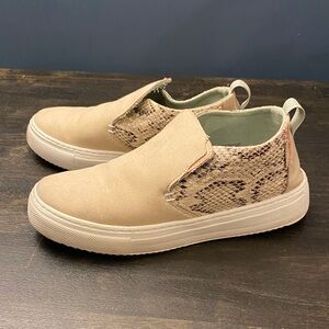 Stylish Beige Slip-On Shoes